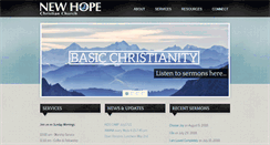 Desktop Screenshot of new-hope.ca